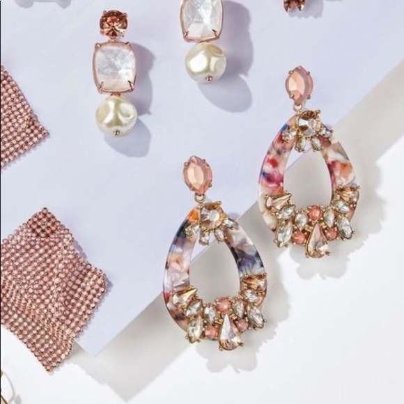Stella & Dot | Pastel Jeweled Versatile [V] Dew Drop Statement-to-Stud E… - Picture 12 of 12
